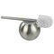 Home Basics HideAway Toilet Brush with Round Stainless Steel Hygienic Holder, Silver TB41169 - alternate 1